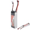 11.1V 2200mAh 3S 45C Lipo Battery Pack with T Plug