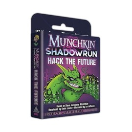 Steve Jackson Games Munchkin Shadowrun Hack The Future - Card Game Expansion, for 3-6 Players, Ages 14+