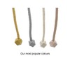 HYX 4 Piece Magnetic Curtain Tiebacks Holdbacks, Modern Curtain Tieback