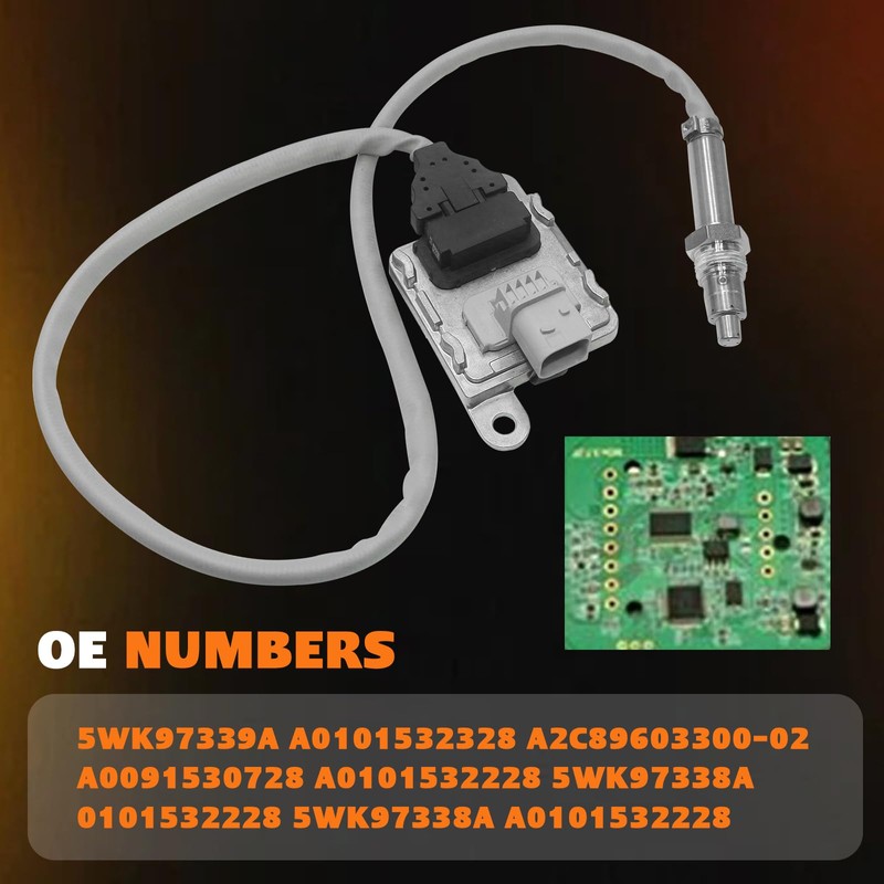 5WK97339A NOx Sensor Outlet Nitrogen Oxide Sensor Compatible for Detroit