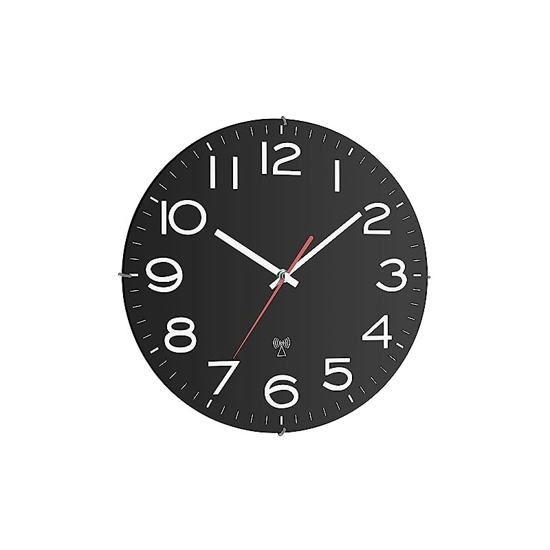 TFA Dostmann 60.3509 Analogue Radio Controlled Wall Clock Kitchen Wall