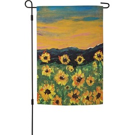 Primitives by Kathy Beautiful Garden Flag