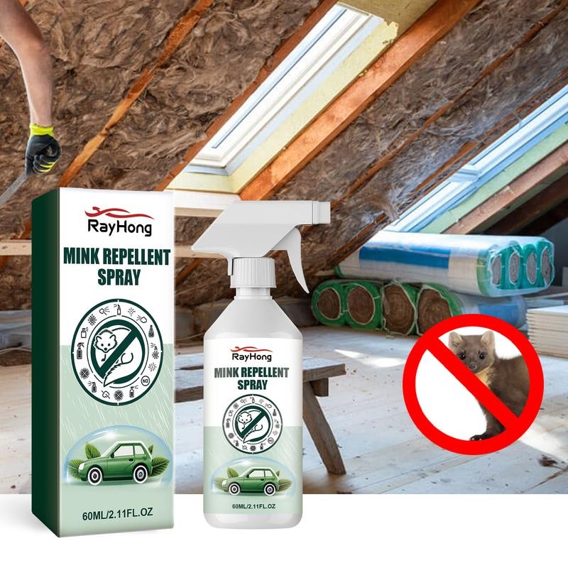 Rayhong Mink Repellent Spray, Anti-Weasel And Mink-Repellent Spray For Car