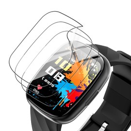 KUSINHOKA 3 Pack Screen Protector for Ucani Kids Smart Watch/Ucani S60K 1.75 Inch,HD Clear Scratch Resistant Bubble Free Easy Installation，Ultra Thin TPU Full Coverage Flexible Soft Screen