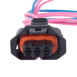 3 Wire Billet LS Gen 4 MAP Sensor Manifold Absolute Pressure Connector Plug Pigtail Compatible with GM Chevy LS3 L99 L76 LSA LS9 ZR1
