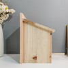 Innovative Wooden Birdhouse Natural and Safe DIY Outdoor Wooden Birdhouse