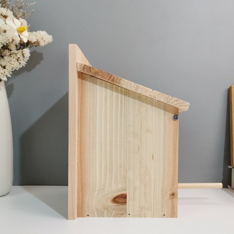 Innovative Wooden Birdhouse Natural and Safe DIY Outdoor Wooden Birdhouse