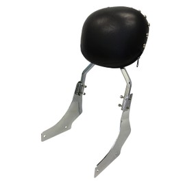 Studded Round - Sissy Bar Backrest for 95+ Honda Shadow VT Ace/Sabre VT1100 C2