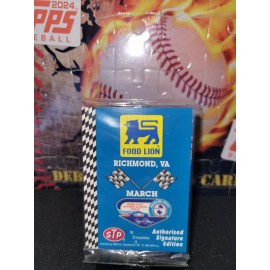 Food Lion 4 Card Pack Richard Petty Signature Edition 1992 RICHMOND VA MARCH