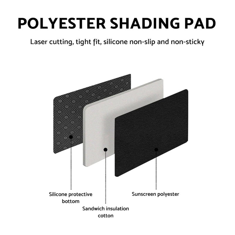 MAX COOL Dash Mat Dashboard Cover Non-slip Carpet Suitable for