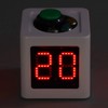 Cube Timer 1.4in 4 Sided Digital Shot Countdown Stopwatch for