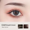 zalati Eyebrow Pencil Refill Waterproof Eyeliner Double-Ended with Small Gold