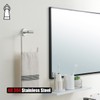 JQK Towel Ring, Stainless Steel Square Ring Towel Holder for