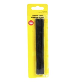 Dapetz ® Junior Hacksaw Blades 6 inch, High Speed Steel Grounded Medium Teeth, 10Pcs Professional 150mm Bi-Metal Steel Mini Sabre Saw Combo Wood & Metal Cutting fits Made