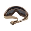 Safety Goggles Breathable Shock Resistant Iron Mesh Patterned Wind Sand