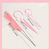 3Pcs/Set French Braiding Tool Make Hairstyles Elastic Hair Bands Remover