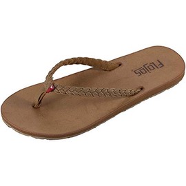 FLOJOS Women's Harper Sandal, Tan, 7