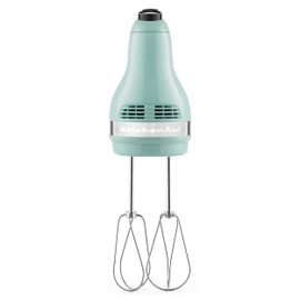 KitchenAid 5 Ultra Power Speed Hand Mixer - KHM512, Ice Blue