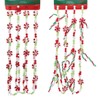 Kurt Adler 9'Red/Green/White Candy Garland 2/A