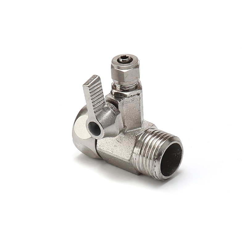 Unxuey RO Feed Water Adapter 1/2PT Thread to 1/4inch Water