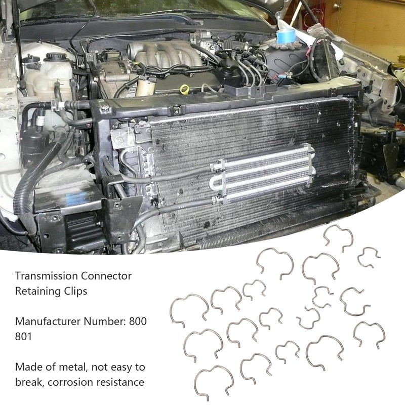 18 Pcs Transmission Socket Retaining Clips 800 801 Transmission Oil