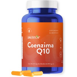 Coenzima Q10 200 mg – 60 Cápsulas | 2 Meses de Rendimiento | Natural, Vegano y Sin Gluten | LIV NUTRITION