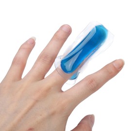 Finger Ice Pack,Finger and Toe Cold Gel Ice Pack for Women Men, 3.1in Length Finger Toe Ice Pack Hot Cold Lightweight Toe Tip Gel Ice Pack