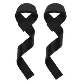 Correas de muñeca de levantamiento de pesas: correas acolchadas de neopreno de 18 pulgadas para peso muerto, levantamiento de pesas y entrenamiento de fuerza