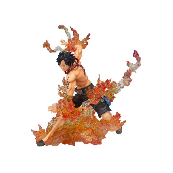 Figuarts Zero One Piece Portgas D. Ace - Brother's Bond - Approx. 6.1 inches (155 mm), PVC & ABS Painted Complete Figure
