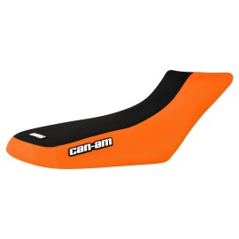 Enjoy Mfg Can Am Outlander 570-1000 XMR X GEN 2 Seat Cover ORANGE & BLACK Logo #360