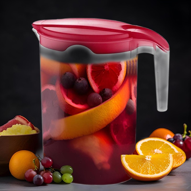 1.75 Litre Plastic jug with Lid Water Juice Milk Pitcher