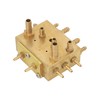 15 Holes Dental Cabinet Integrated Air Water Chassis Valve Copper