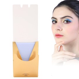 Hoja Absorbente de Aceite de Lavanda Papel Secante de Aceite para la Piel Facial Papel Absorbente de Aceite para Tejidos Absorbentes de Aceite Papel Secante para el Cuidado de la Piel Grasa