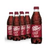 Dr Pepper Soda Pop, 16.9 fl oz, 6 Pack Bottles