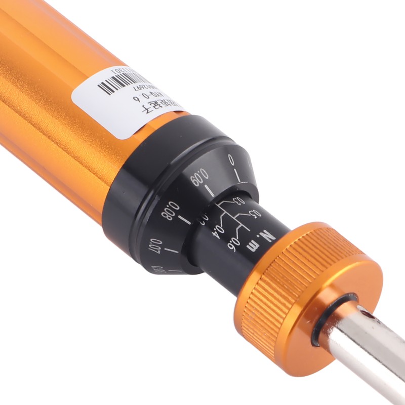 Alloy Steel Preset Type 0.1‑0.6N.m Adjustable Torque Screwdriver Handheld Maintenance
