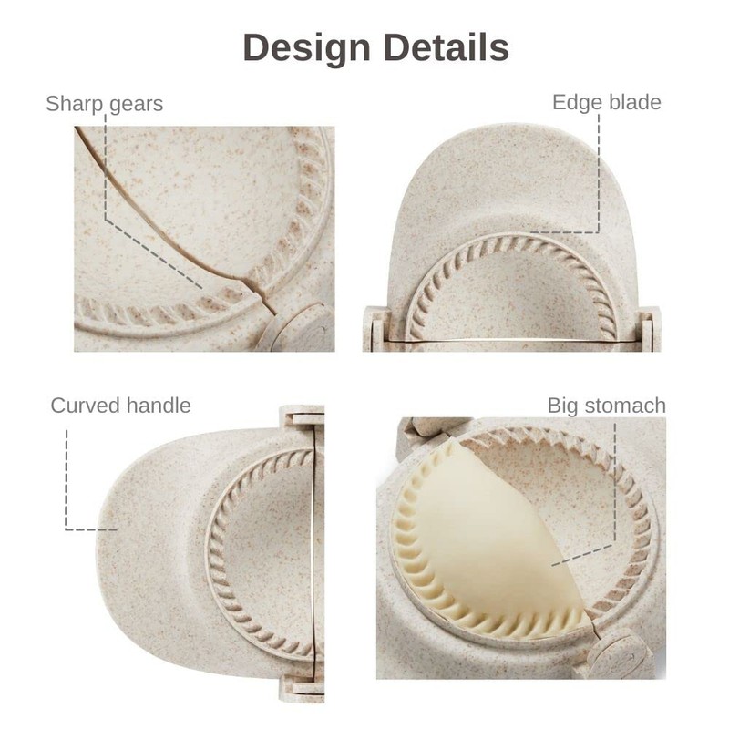 Empanada Maker Press, 3size Professional Dumpling Maker Mold kit with