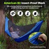 CROSSHIP Camping Hammock with Mosquito Net, 2 Person Hammock Tent,