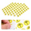 Gadpiparty Ground Symbol Stickers 400pcs Safety Protective Earth Protective Grounding