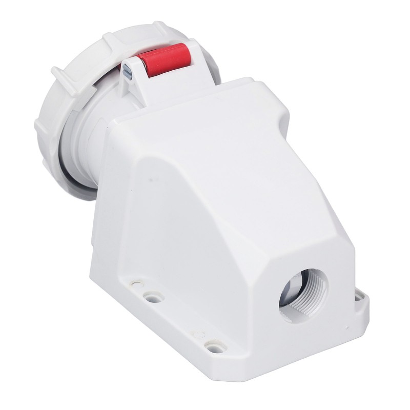 Industrial Connector Socket 16A 5 Pin 3P+N+E Surface Mount IP67