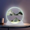 Aoderun 7" Moving Sand Art Liquid Motion with Light 3