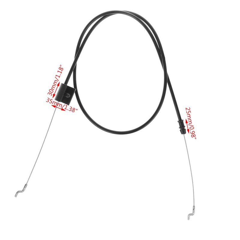 JOYKK Lawnmower Throttle Cable Engine Control Cable with Z Shape