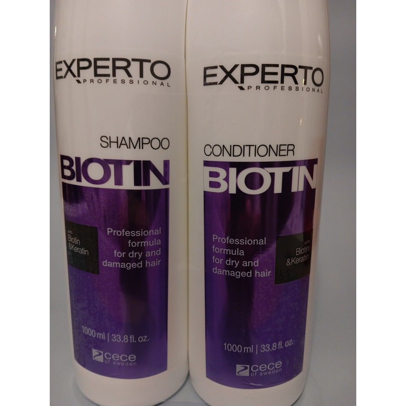 Experto Professional Biotin & Keratin Shampoo & Conditioner Set 33.8oz
