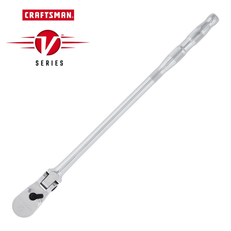 CRAFTSMAN V-SERIES Ratchet, 3/8 Inch Drive, 96-Tooth, Flexible Head XL