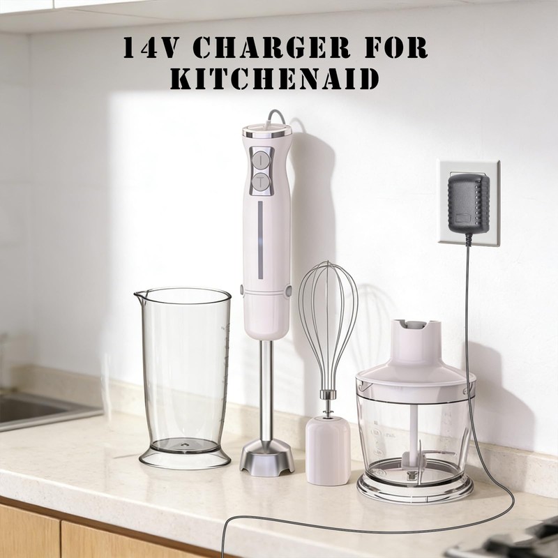 14V Charger for KitchenAid Cordless Mixer KHMB732 KHBBV53 KHBBV83 Series