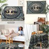 Shesyuki Boho Throw Blanket Reversible Cotton Bohemian Tapestry Hippie Room
