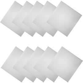 10 Juegos Organizadores de Carpetas de Plástico 33X32 CM, 10 Piezas con Etiquetas Multicolor, Sobres Tipo Carpeta para Documentos y Archivos de Oficina, Resistentes y Portátiles