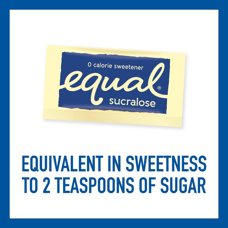 EQUAL Yellow 0 Calorie Sweetener, Sucralose Sugar Substitute, Zero Calorie