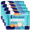 Because Premium Maximum Plus Adult Incontinence and Postpartum Bladder Leak