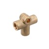 Brass Brake Pipe Fitting 3 Way Adaptor 3/8" UNF x