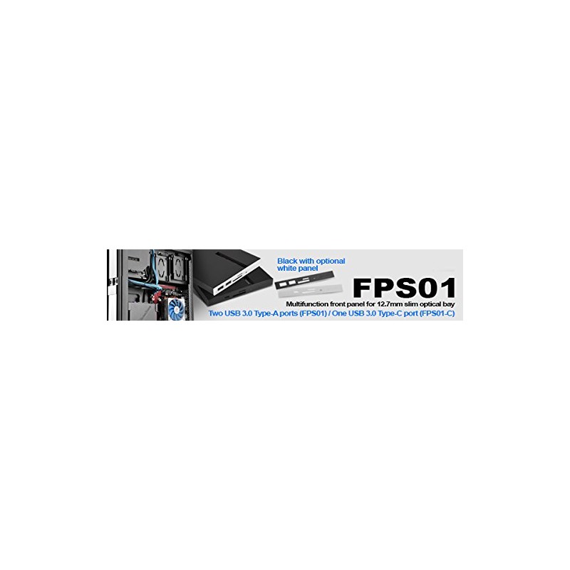 SilverStone 12.7mm Slim Optical Drive to 1 USB 3.0 Type-C,